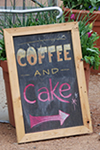 Sign coffee & cake