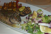 Roman fish dinner