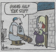 Tax cartoon