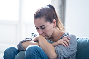 Sad woman